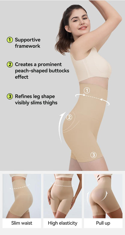 Final 3 Hours - BUY 1 GET 1 FREE Women's Tummy Control Butt-Lifting Shapewear