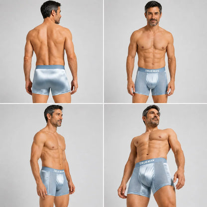 2026 HOT SALE🔥【Buy 3 Get 2 Free】Premium Leakproof Bamboo IceSilk Boxer