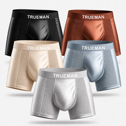 2026 HOT SALE🔥【Buy 3 Get 2 Free】Premium Leakproof Bamboo IceSilk Boxer