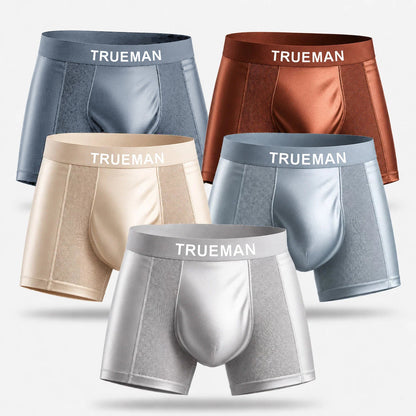 2026 HOT SALE🔥【Buy 3 Get 2 Free】Premium Leakproof Bamboo IceSilk Boxer