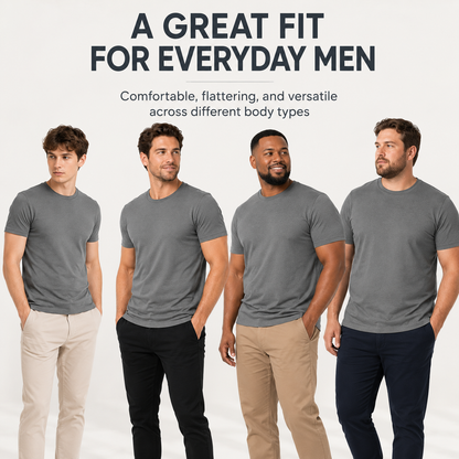 👕 LIMITED-TIME 50% OFF! ✨ Men’s Short Sleeve Crew Neck T-Shirts
