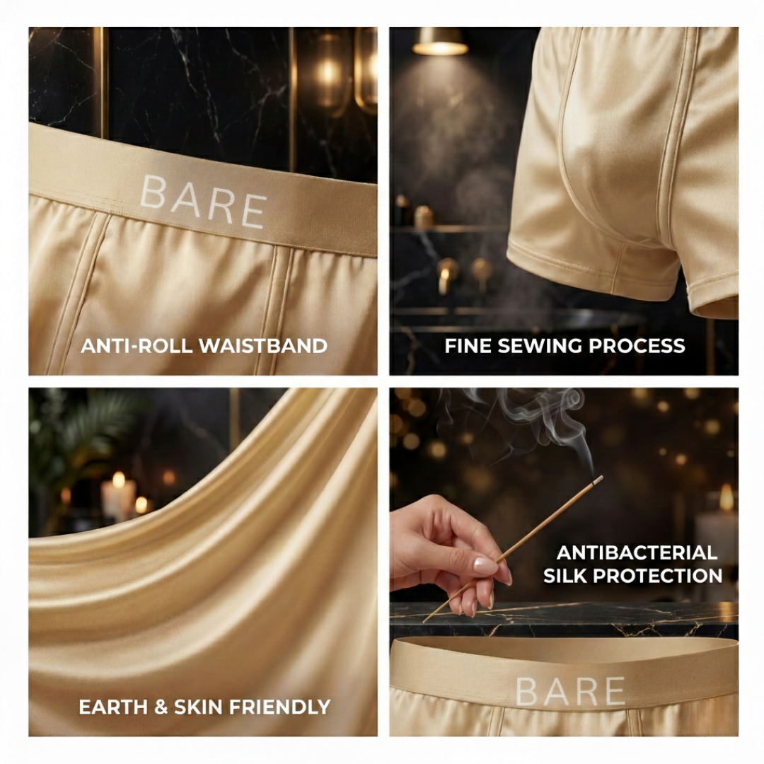 Premium Silk Boxer-Elevated Comfort Every Day