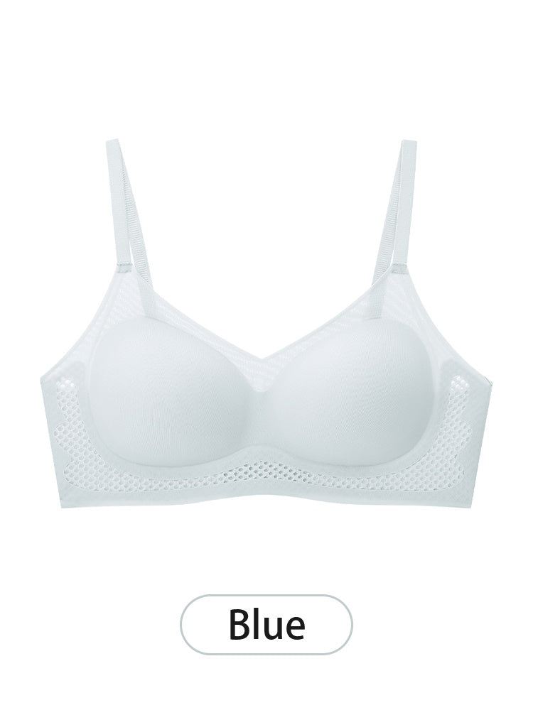 BEAUTYANDBODY Breathable Seamless Bra Sweat-free Cooling Fabric, Wireless Lift Support & Invisible Smooth Fit