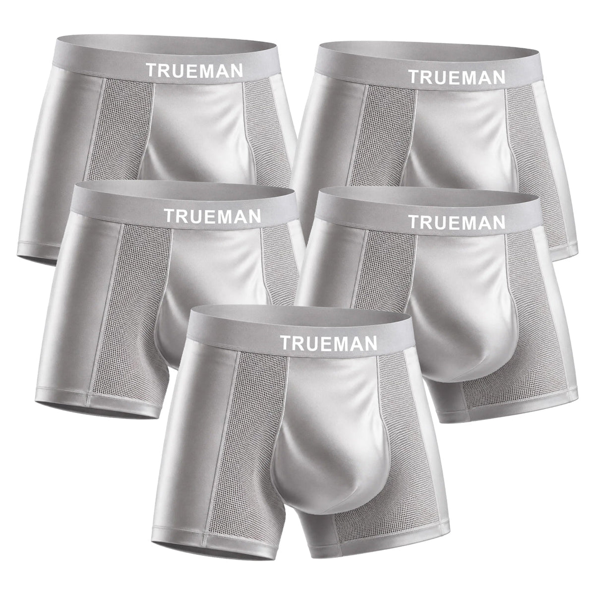 2026 HOT SALE🔥【Buy 3 Get 2 Free】Premium Leakproof Bamboo IceSilk Boxer