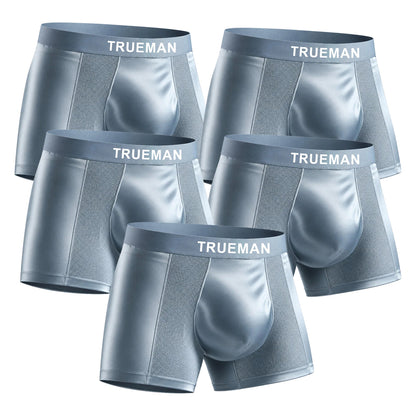 2026 HOT SALE🔥【Buy 3 Get 2 Free】Premium Leakproof Bamboo IceSilk Boxer