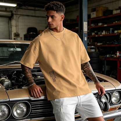 ⏳Time-Limited Special⏰Urban Cotton Blend Tee – From Day to Night