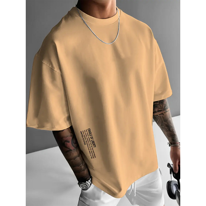 ⏳Time-Limited Special⏰Urban Cotton Blend Tee – From Day to Night