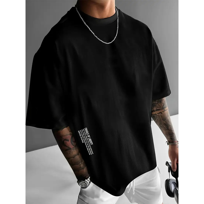 ⏳Time-Limited Special⏰Urban Cotton Blend Tee – From Day to Night