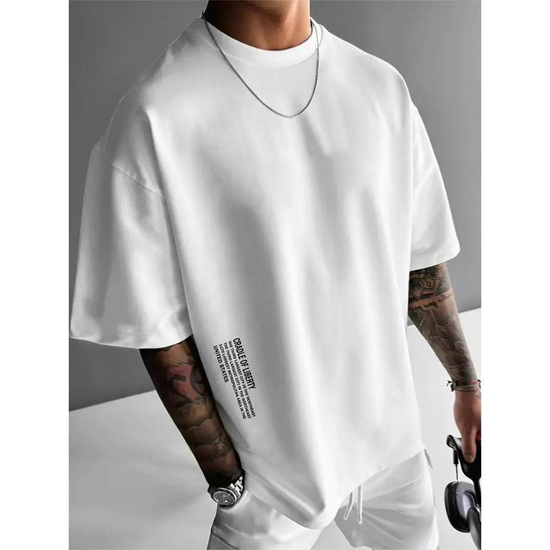 ⏳Time-Limited Special⏰Urban Cotton Blend Tee – From Day to Night