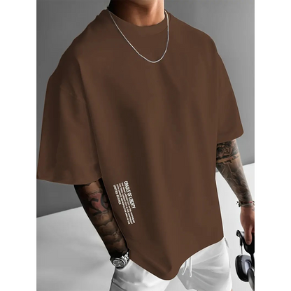 ⏳Time-Limited Special⏰Urban Cotton Blend Tee – From Day to Night